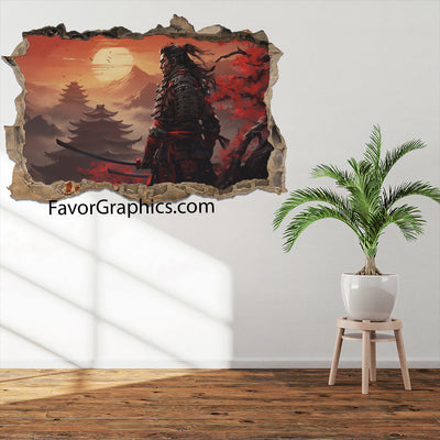 Samurai Vinyl Wall Art Decal Sticker Poster Print Mural