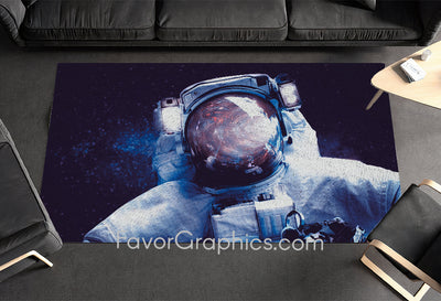 Astronaut Home Bedroom Decor Rug Carpet Mat