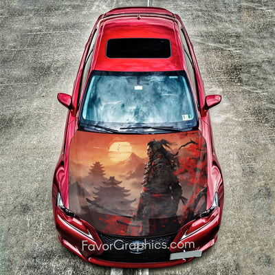 Samurai Itasha Car Vinyl Hood Wrap Decal Sticker