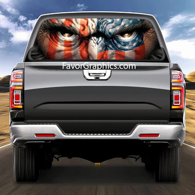 Wolverine Rear Window Perforated Graphic Vinyl Decal Car Truck UTV