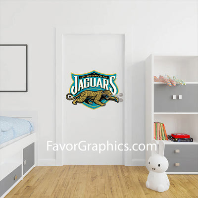 Jacksonville Jaguars Home Room Wall Vinyl Decal Sticker Mural Poster