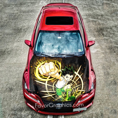 Hunter x Hunter Gon Freecss Car Vinyl Hood Wrap