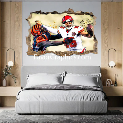 Patrick Mahomes Vinyl Wall Art Decal Sticker Poster Print Mural