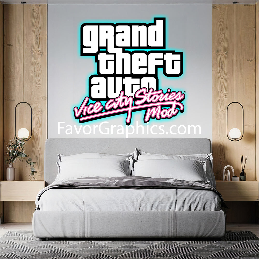 Grand Theft Auto: Vice City Home Room Wall Vinyl Decal Sticker Mural Poster