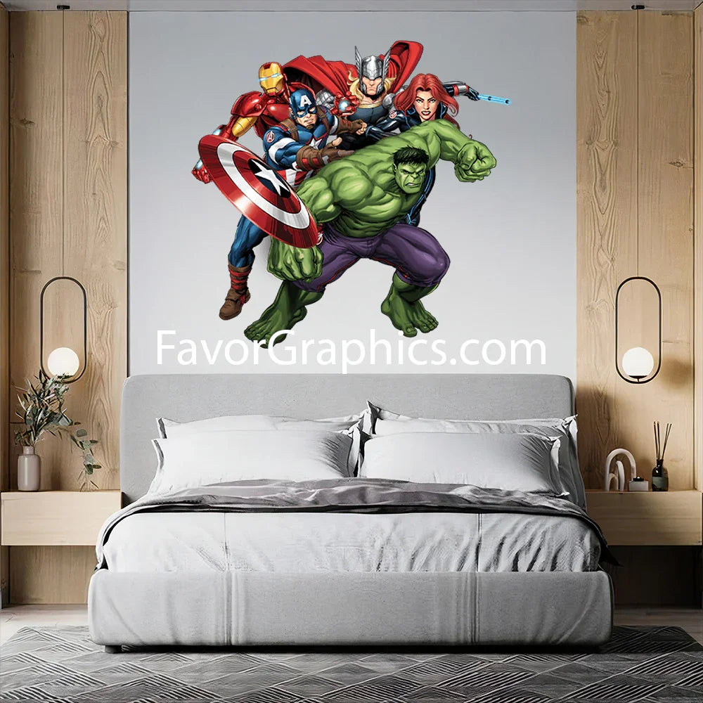 Avengers Superheroes Home Room Wall Vinyl Decal Sticker Mural Poster