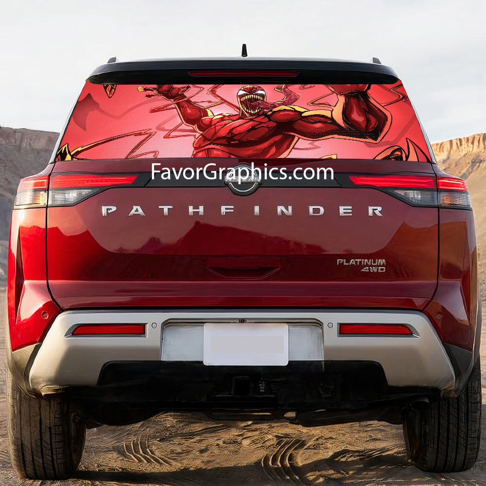 Carnage Rear Window Perforated Graphic Vinyl Decal Car Truck UTV