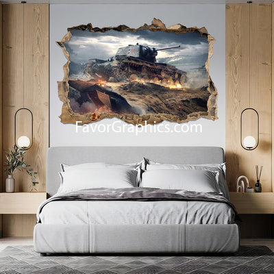 Tank Vinyl Wall Art Decal Sticker Poster Print Mural