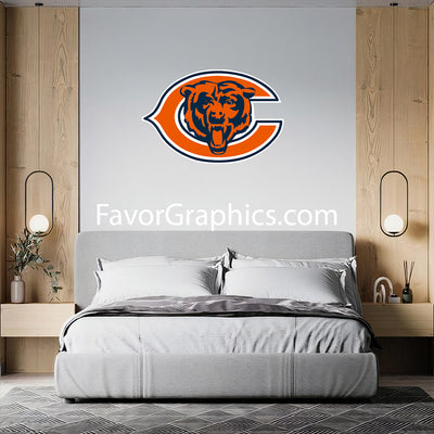 Chicago Bears Home Room Wall Vinyl Decal Sticker Mural Poster