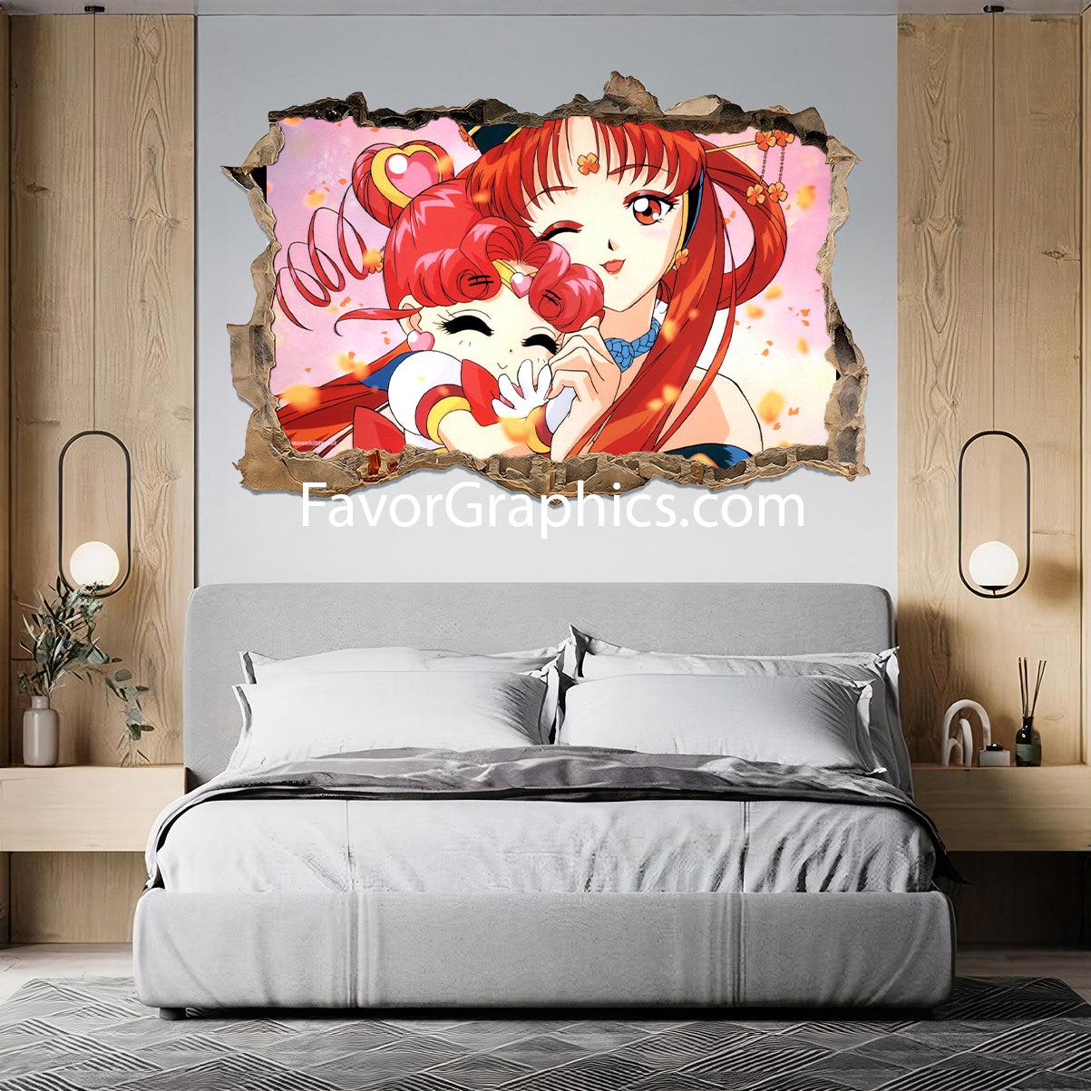 Sailor Moon Vinyl Wall Art Decal Sticker Poster Print Mural