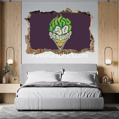 Joker Vinyl Wall Art Decal Sticker Poster Print Mural