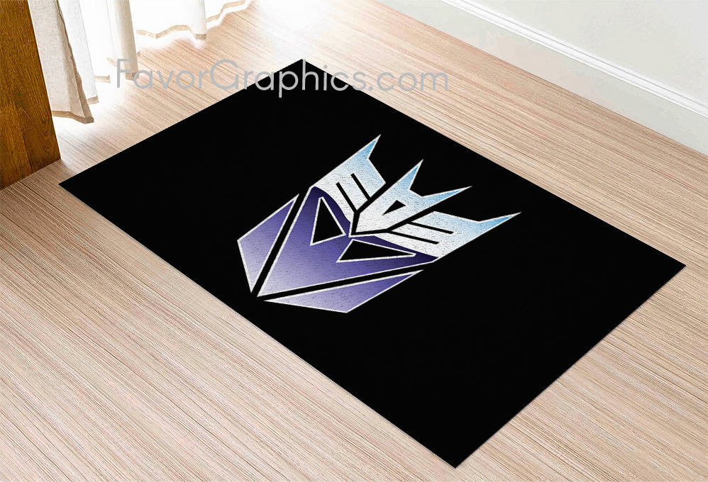 Decepticons Transformers Home Bedroom Decor Rug Carpet Mat