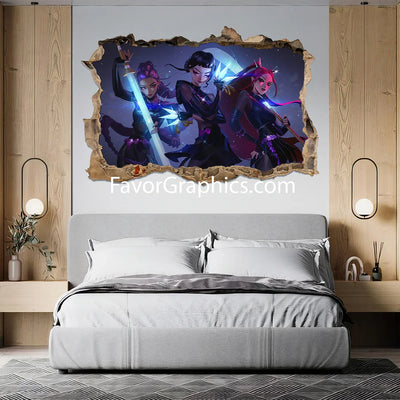 Huntrix HUNTR/X Kpop Demon Hunters Wall Art Poster Print Mural