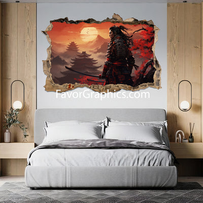 Samurai Vinyl Wall Art Decal Sticker Poster Print Mural