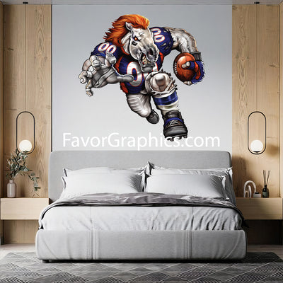 Denver Broncos Home Room Wall Vinyl Decal Sticker Mural Poster