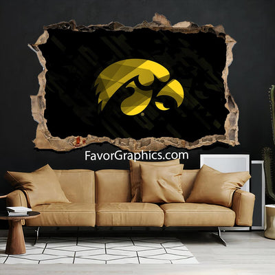 Iowa Hawkeyes Vinyl Wall Art Decal Sticker Poster Print Mural