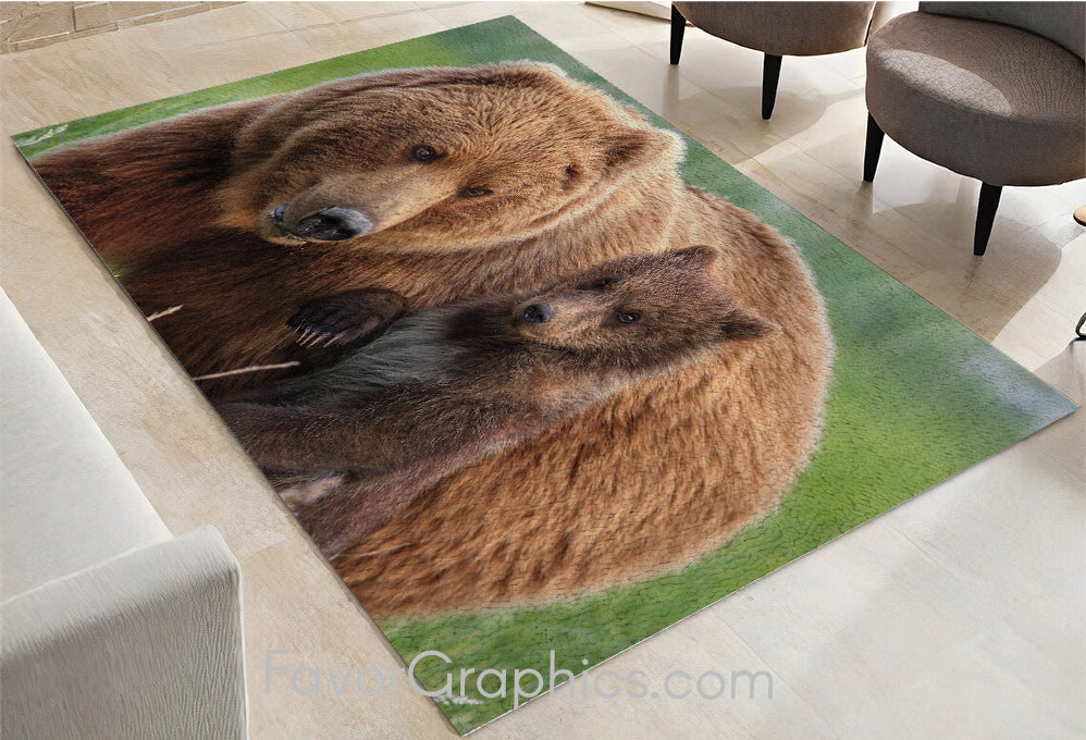 Bear Home Bedroom Decor Rug Carpet Mat