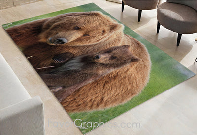 Bear Home Bedroom Decor Rug Carpet Mat