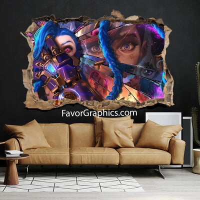 Jinx (League Of Legends) Vinyl Wall Art Decal Sticker Poster Print Mural