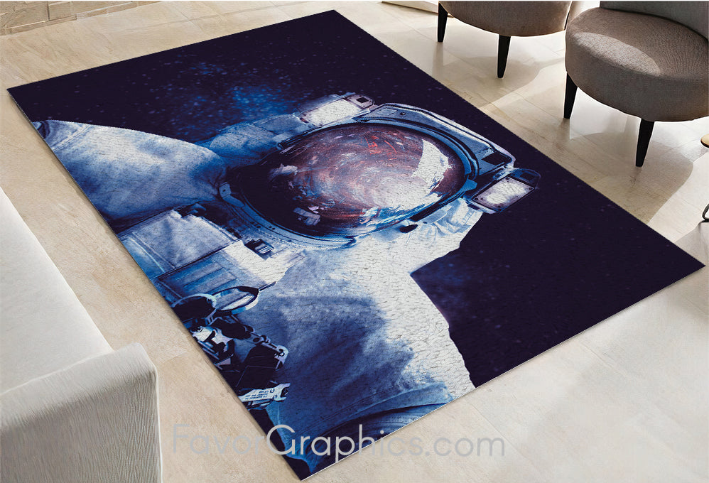 Astronaut Home Bedroom Decor Rug Carpet Mat