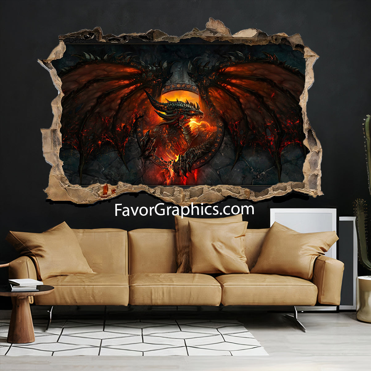 Dragon Vinyl Wall Art Decal Sticker Poster Print Mural