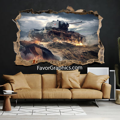 Tank Vinyl Wall Art Decal Sticker Poster Print Mural