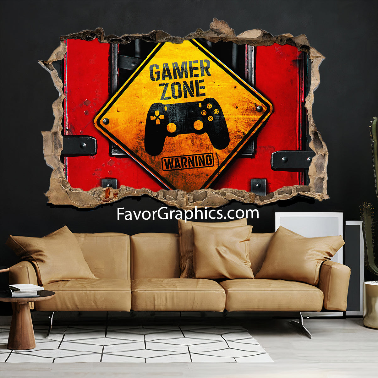 Video Game Gamer Vinyl Wall Art Decal Sticker Poster Print Mural