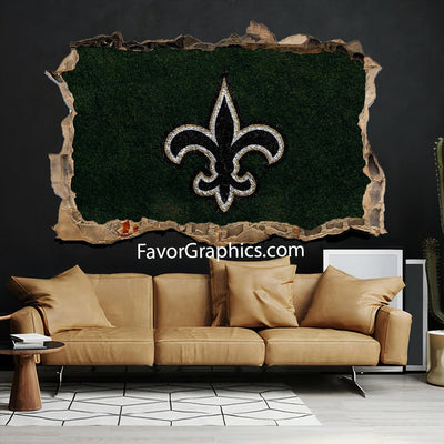 New Orleans Saints Vinyl Wall Art Decal Sticker Poster Print Mural