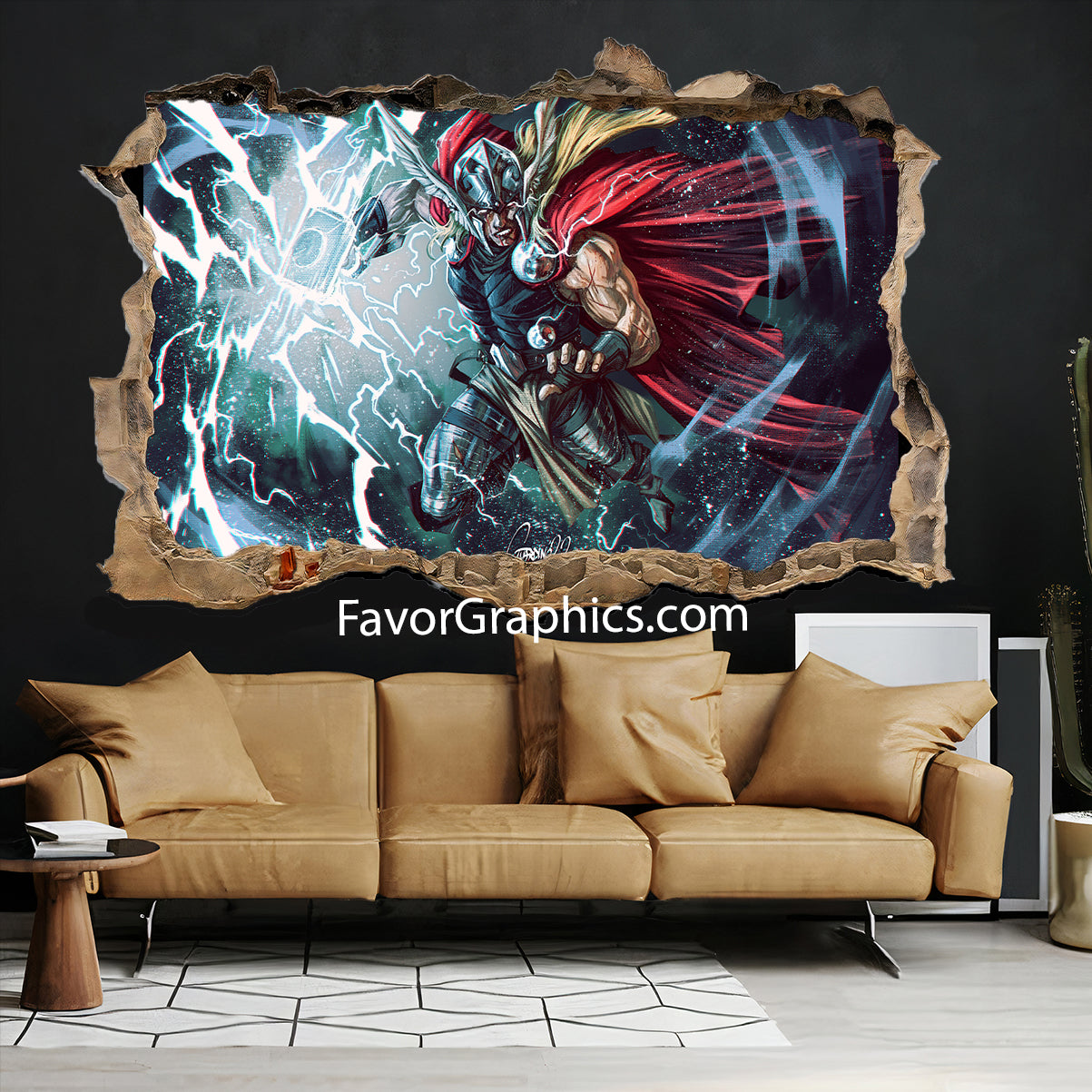 Thor Vinyl Wall Art Decal Sticker Poster Print Mural