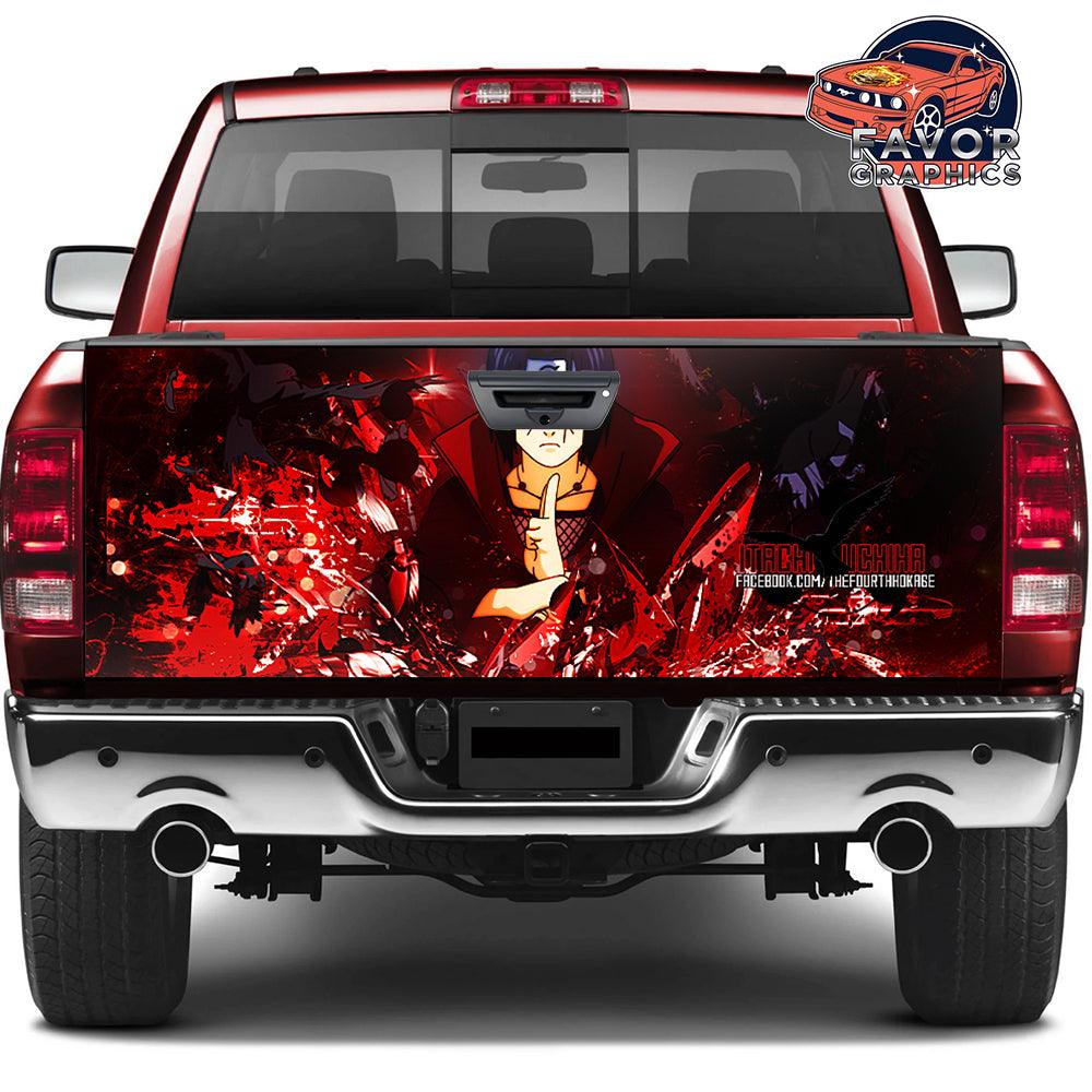 Itachi Uchiha Tailgate Wraps For Trucks SUV Vinyl Wrap