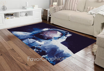 Astronaut Home Bedroom Decor Rug Carpet Mat