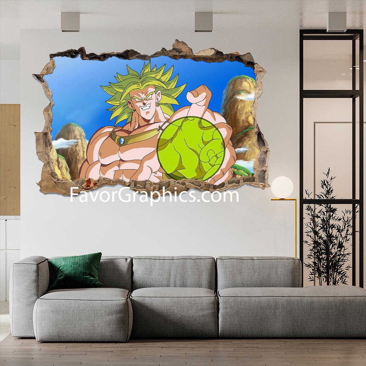 Broly Vinyl Wall Art Decal Sticker Poster Print Mural