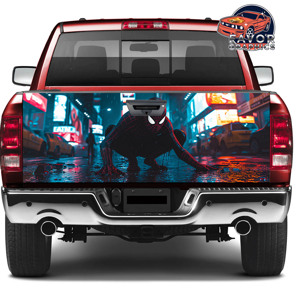 Spider-Man Tailgate Wraps For Trucks SUV Vinyl Wrap