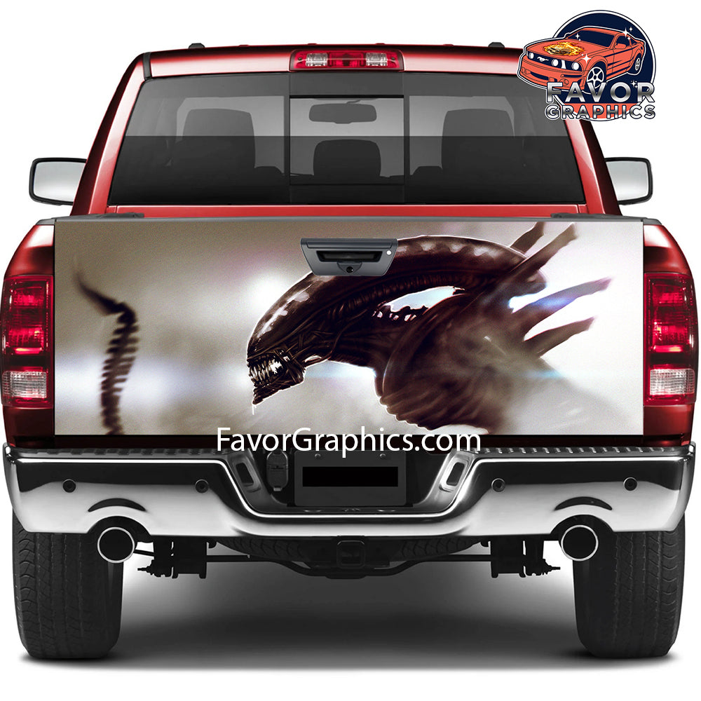 Xenomorph Tailgate Wraps For Trucks SUV Vinyl Wrap