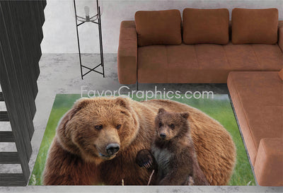 Bear Home Bedroom Decor Rug Carpet Mat