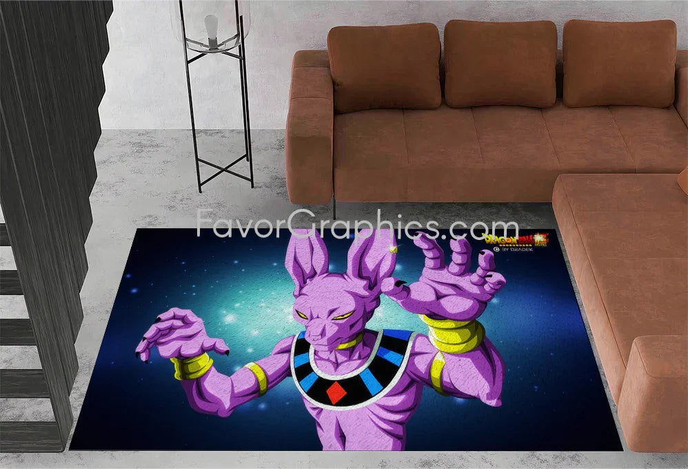 Beerus Dragon Ball Home Bedroom Decor Rug Carpet Mat