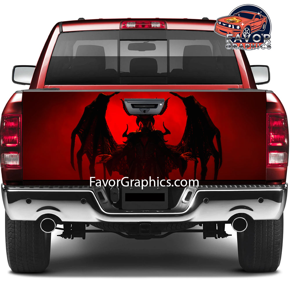 Lilith (Diablo) Tailgate Wraps For Trucks SUV Vinyl Wrap