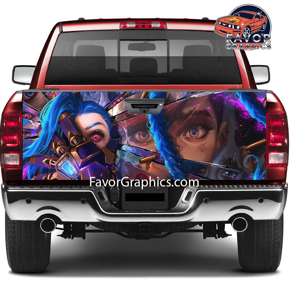 Jinx League Of Legends Tailgate Wraps For Trucks SUV Vinyl Wrap