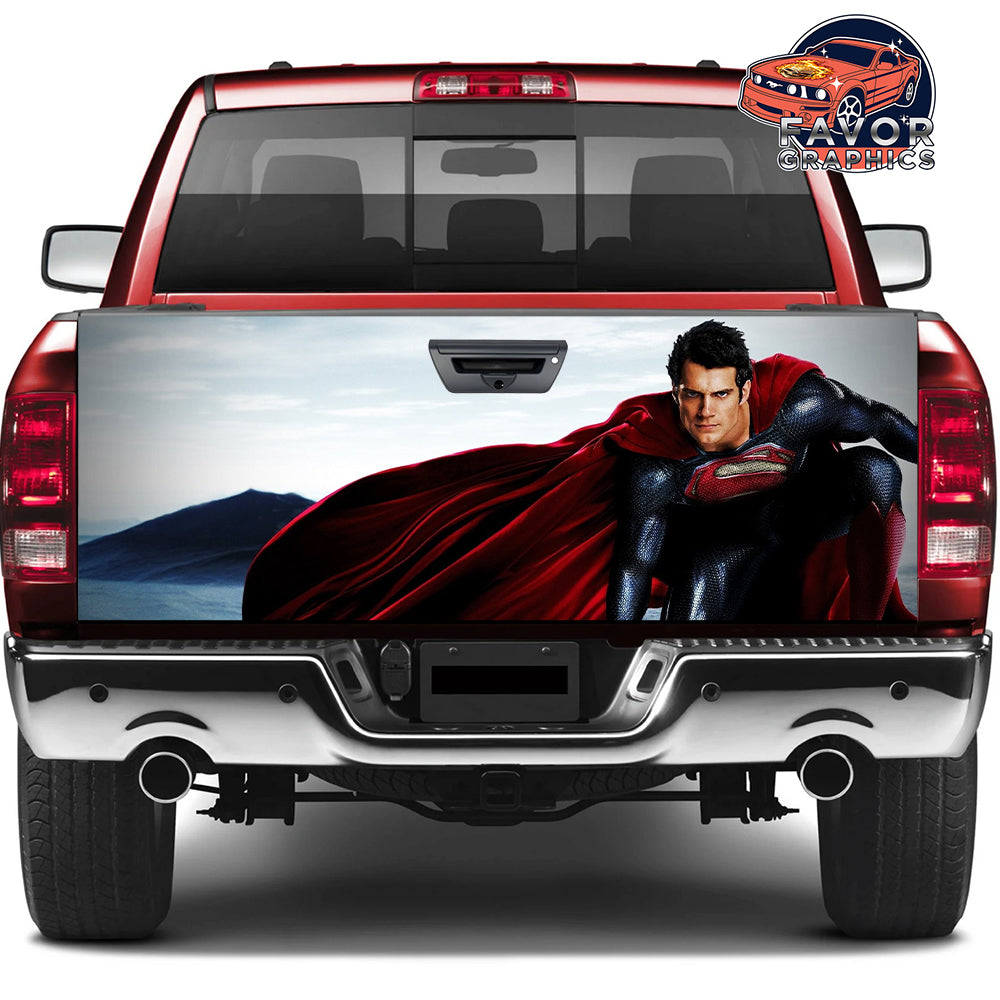 Superman Tailgate Wraps For Trucks SUV Vinyl Wrap