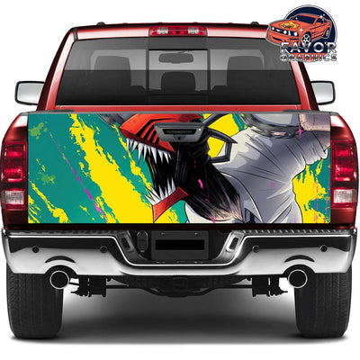 Denji Tailgate Wraps For Trucks SUV Vinyl Wrap