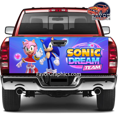 Sonic The Hedgehog Tailgate Wraps For Trucks SUV Vinyl Wrap