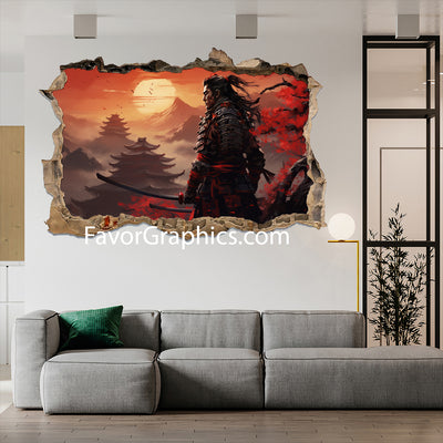 Samurai Vinyl Wall Art Decal Sticker Poster Print Mural