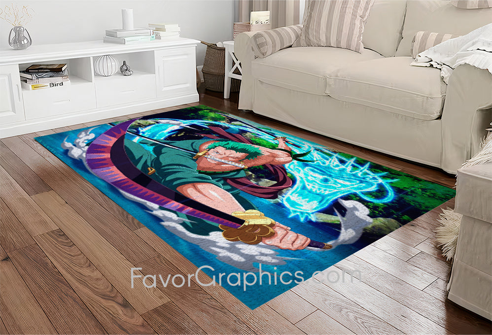 Roronoa Zoro Home Bedroom Decor Rug Carpet Mat