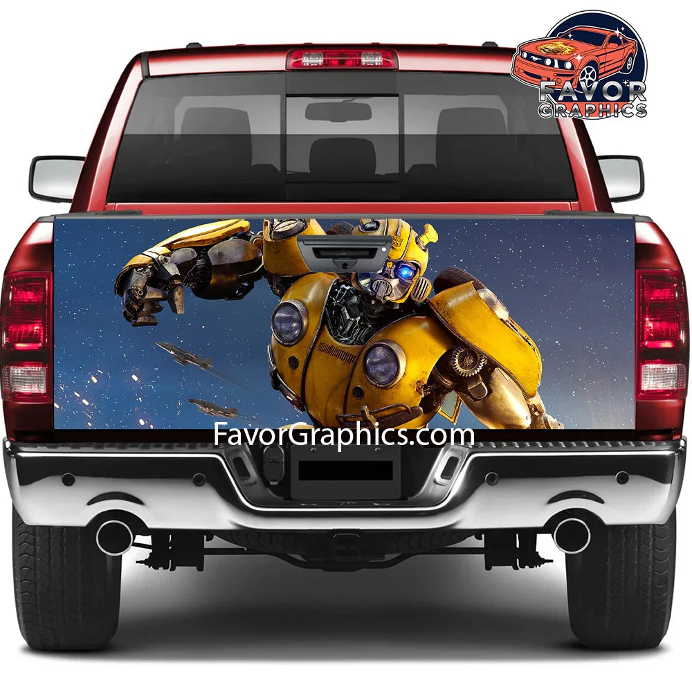 Bumblebee Tailgate Wraps For Trucks SUV Vinyl Wrap