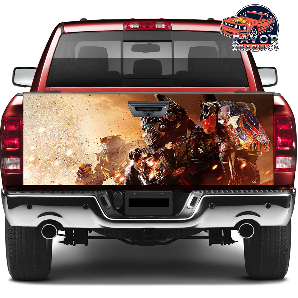 Optimus Prime Transformers Tailgate Wraps For Trucks SUV Vinyl Wrap