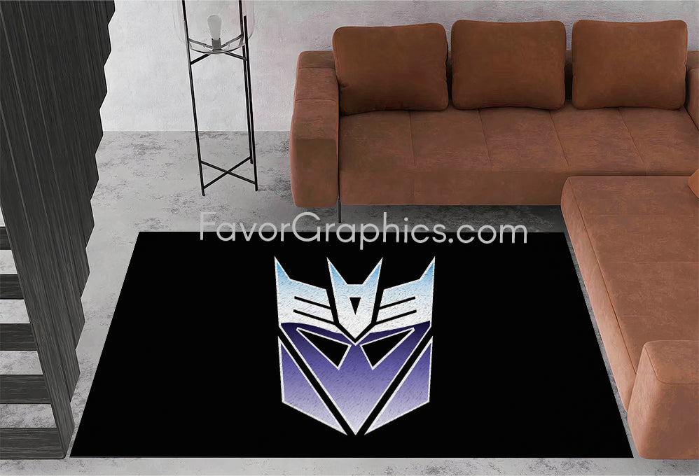 Decepticons Transformers Home Bedroom Decor Rug Carpet Mat