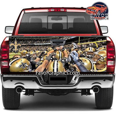 New Orleans Saints Tailgate Wraps For Trucks SUV Vinyl Wrap