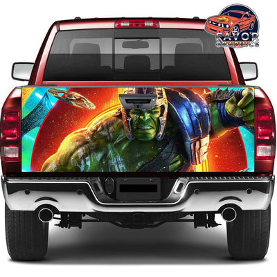 Hulk Tailgate Wraps For Trucks SUV Vinyl Wrap