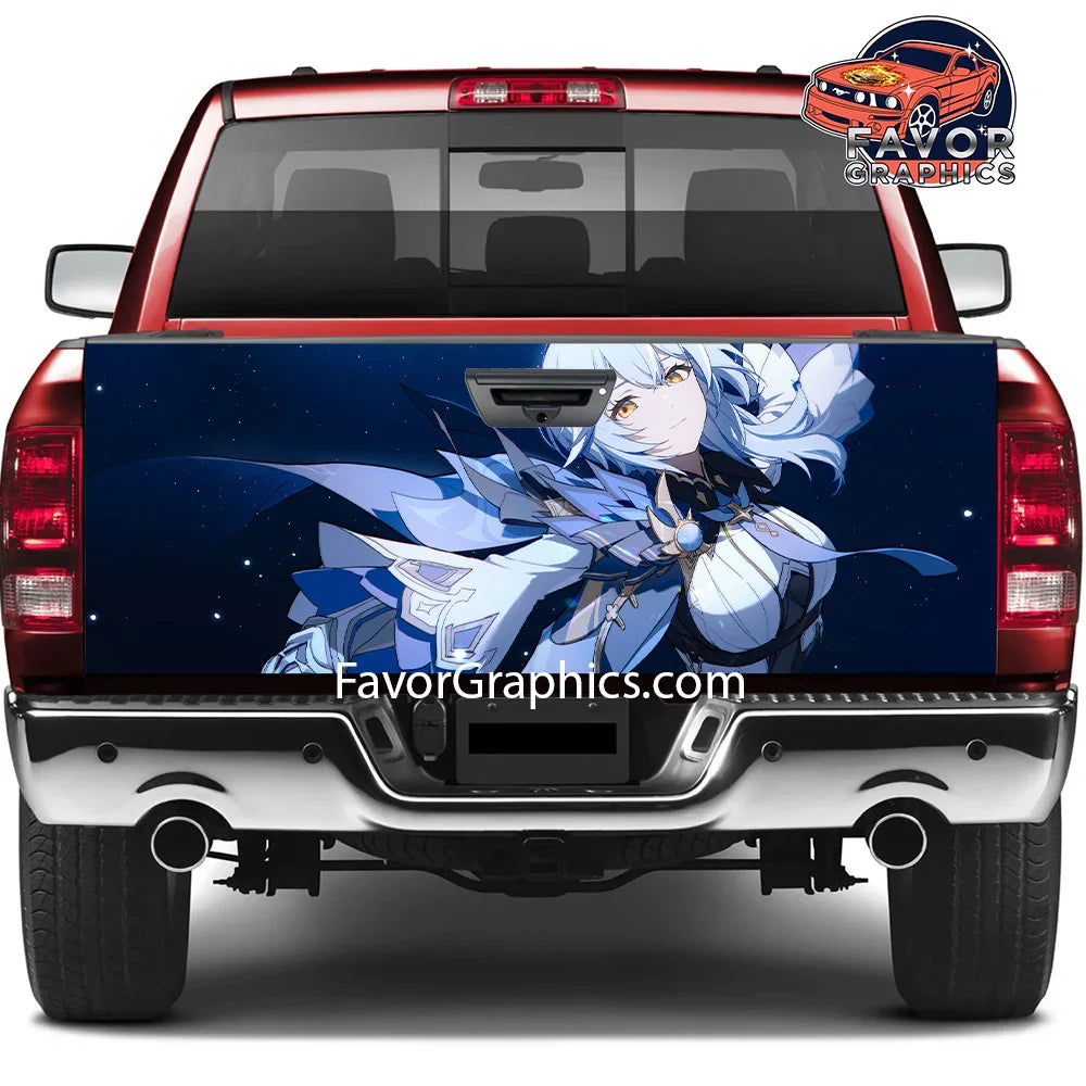 Eula (Genshin impact) Tailgate Wraps For Trucks SUV Vinyl Wrap