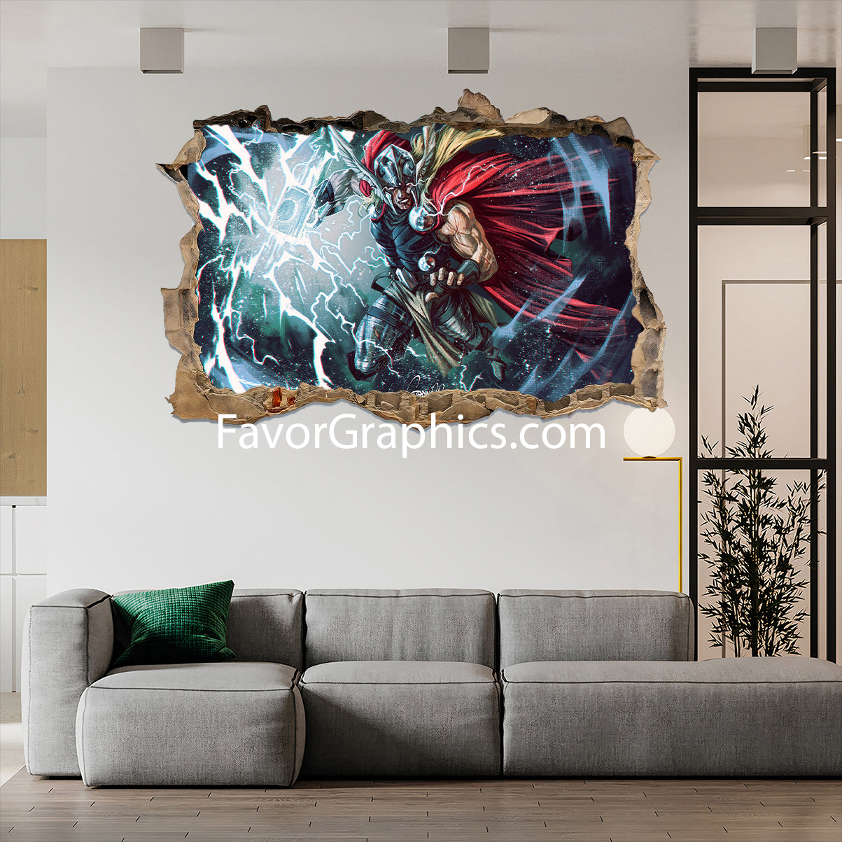 Thor Vinyl Wall Art Decal Sticker Poster Print Mural