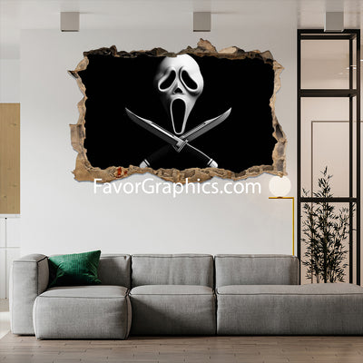 Scream Ghostface Vinyl Wall Art Decal Sticker Poster Print Mural